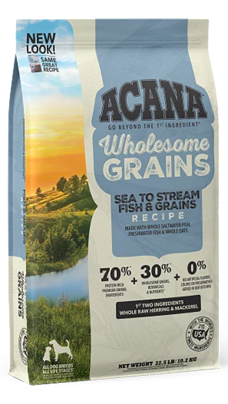 ACANA Dry Food with Wholesome Grains: Sea To Stream Fish Recipe