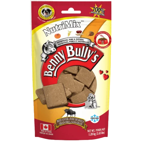 Beef Liver NutriMix Meal Mixer - Benny Bullys