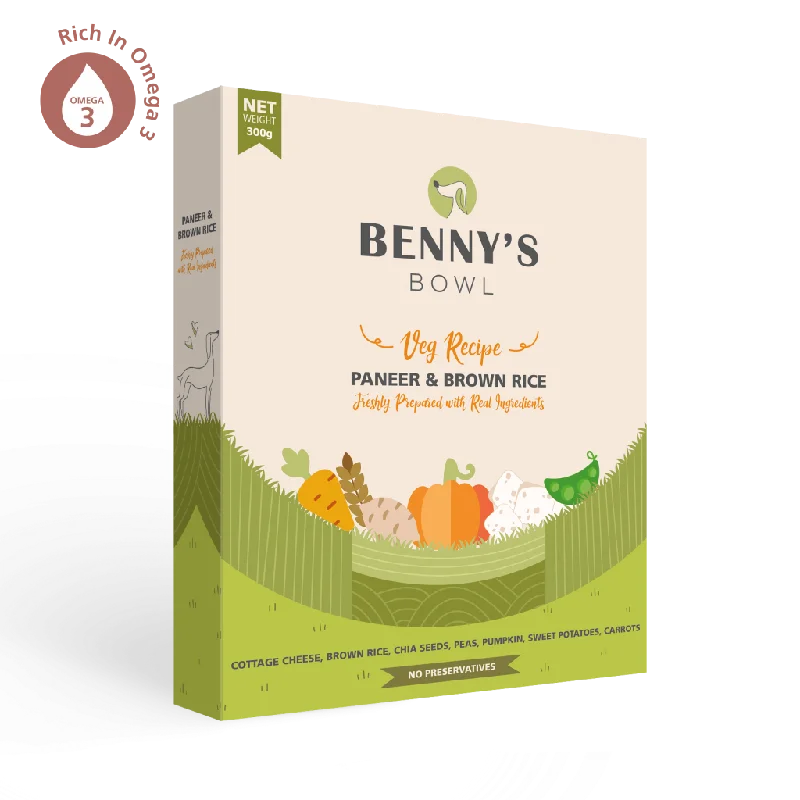 Bennys Bowl Paneer and Brown Rice 300gm