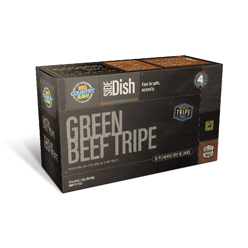 Big Country Raw Pure Beef Tripe Carton - 4 Lb