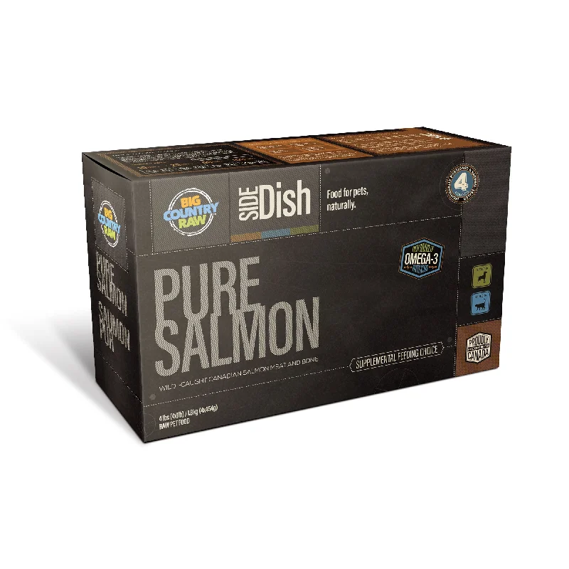 Big Country Raw Pure Salmon Carton - 4 Lb