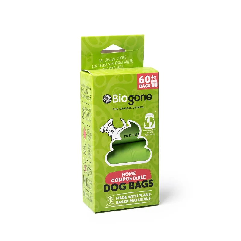 BioGone Home Compostable Dog Waste and Poop Bags