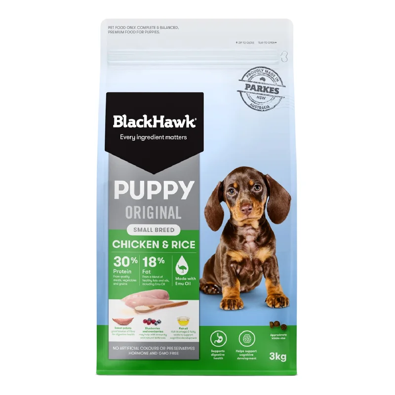 Black Hawk Small Breed Chicken & Rice Puppy Dry Dog Food