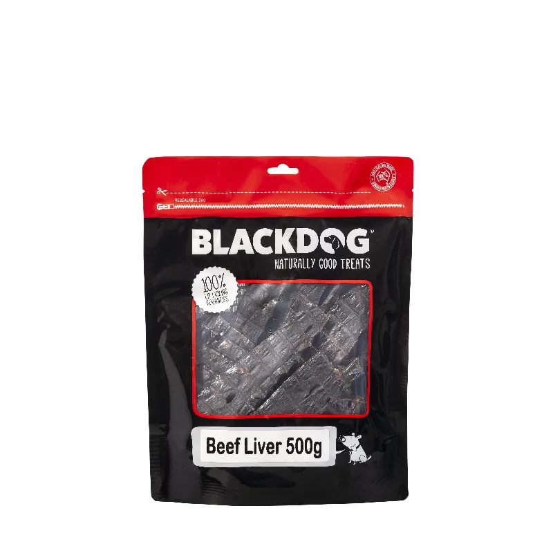 Blackdog Beef Liver Dog Treats 500g