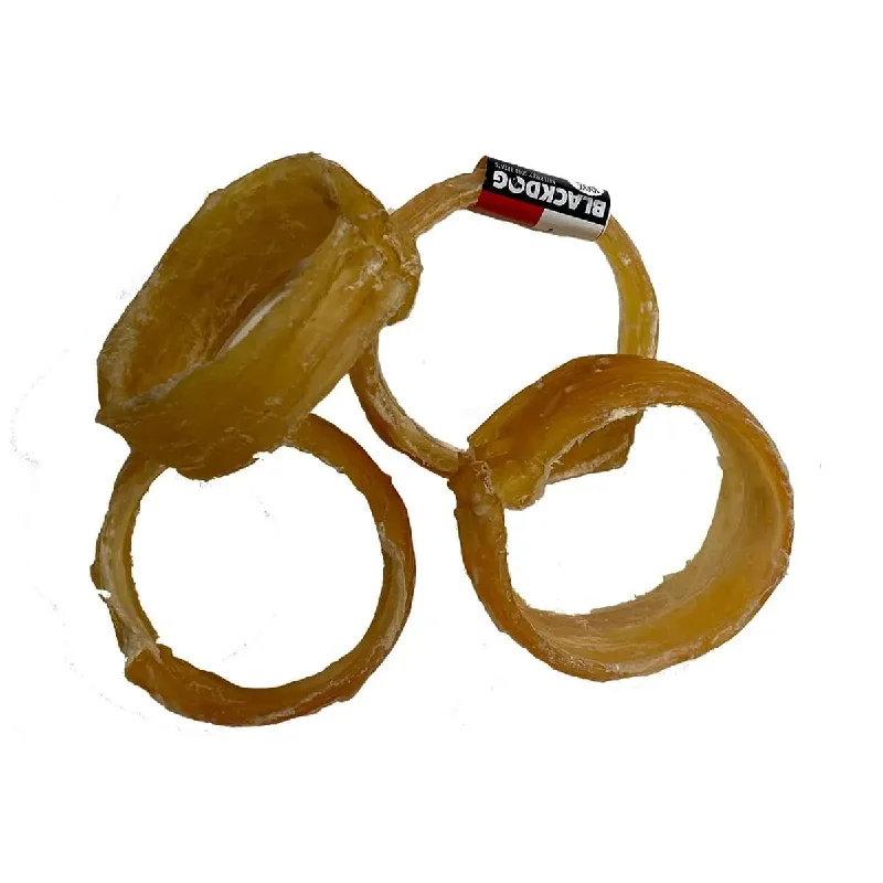 Blackdog Beef Tendon Ring Single Dog Treat