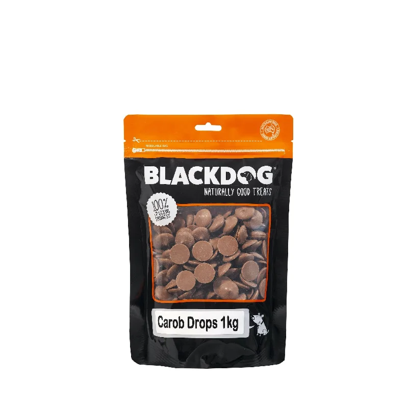 Blackdog Carob Drops Dog Treats 1kg