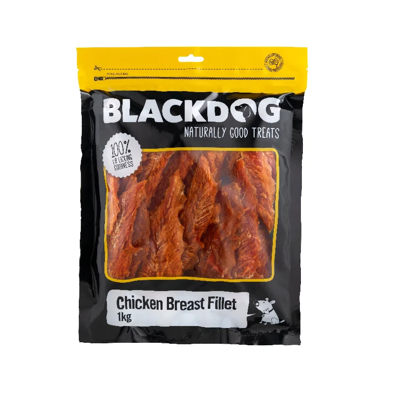 Blackdog Chicken Breast Fillets Dog Treats 1kg