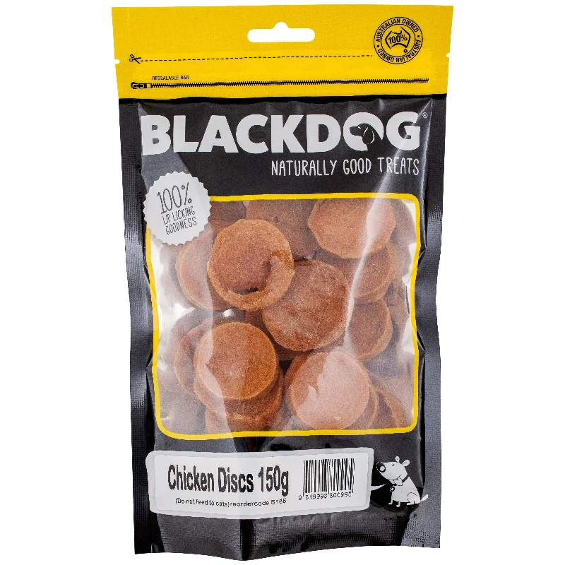 Blackdog Chicken Discs Dog Treats 150g