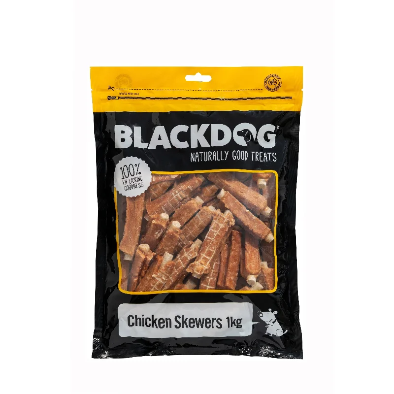 Blackdog Chicken Skewers Dog Treats 1kg