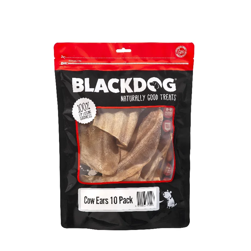 Blackdog Cow Ears Dog Treats 10 Pack