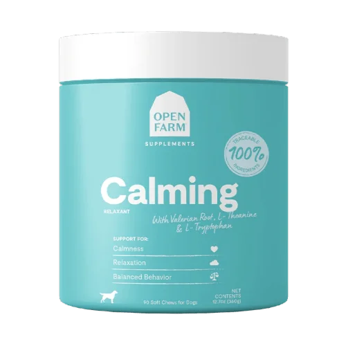 Calming Supplement Chews - Dog Supplements - Open Farm