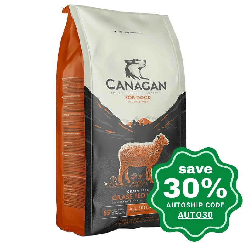 Canagan - Grain Free Dry Dog Food - Grass-Fed Lamb - 6KG