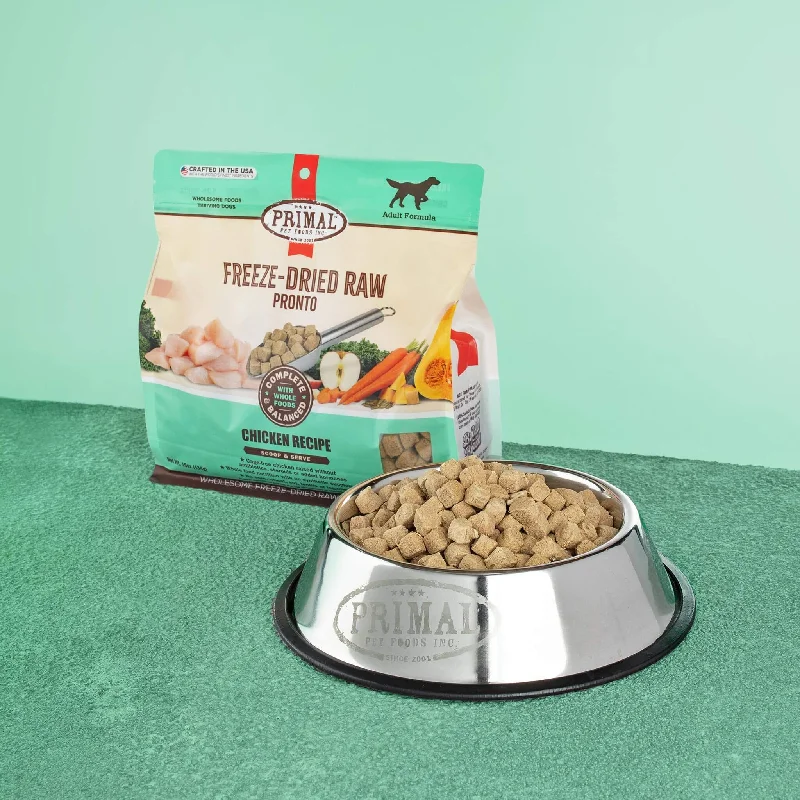 Chicken Raw Pronto - Freeze Dried Raw Dog Food - Primal Pet Foods