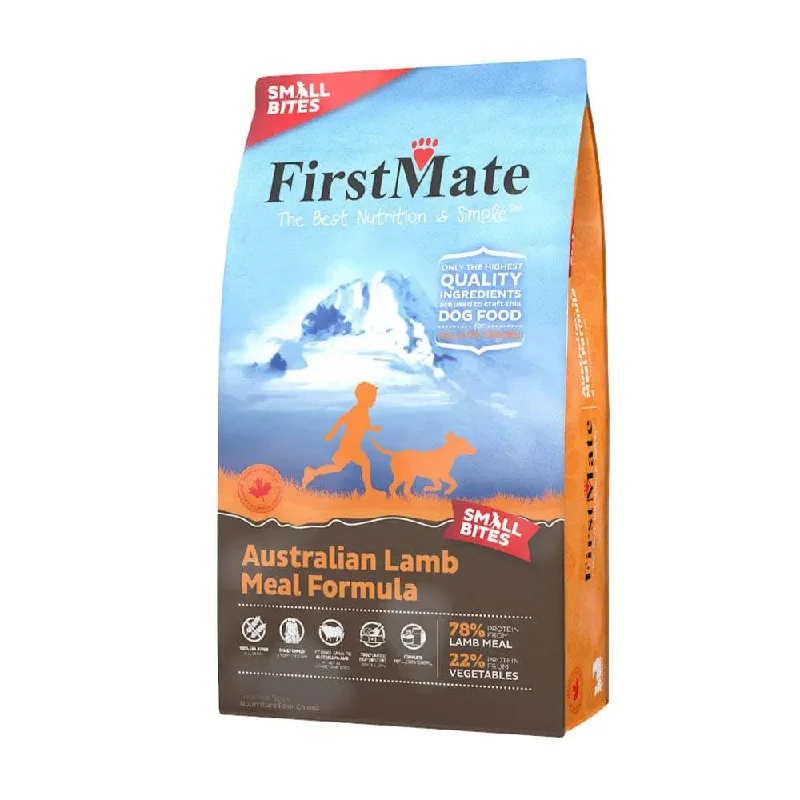 FirstMate? Grain Free Limited Ingredient Diet Australian Lamb Meal Formula Small Bites Dog Food 14.5