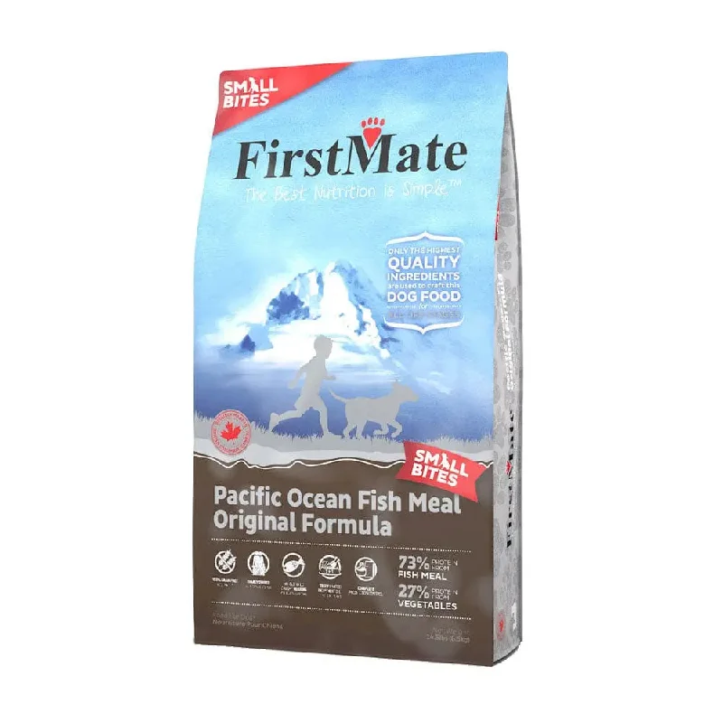 FirstMate? Grain Free Limited Ingredient Diet Pacific Ocean Fish Meal Original Formula Small Bites