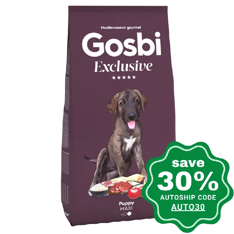 Gosbi - Dry Food for Large Breeds Puppy - Exclusive Puppy Maxi Recipe - 12KG