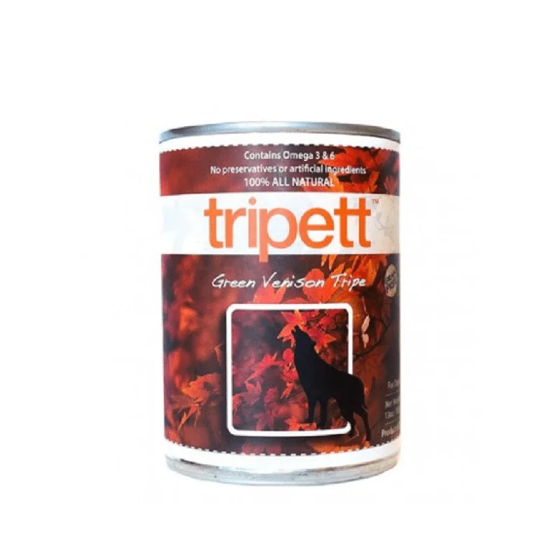 Green Venison Tripe 14 oz  - Tripett