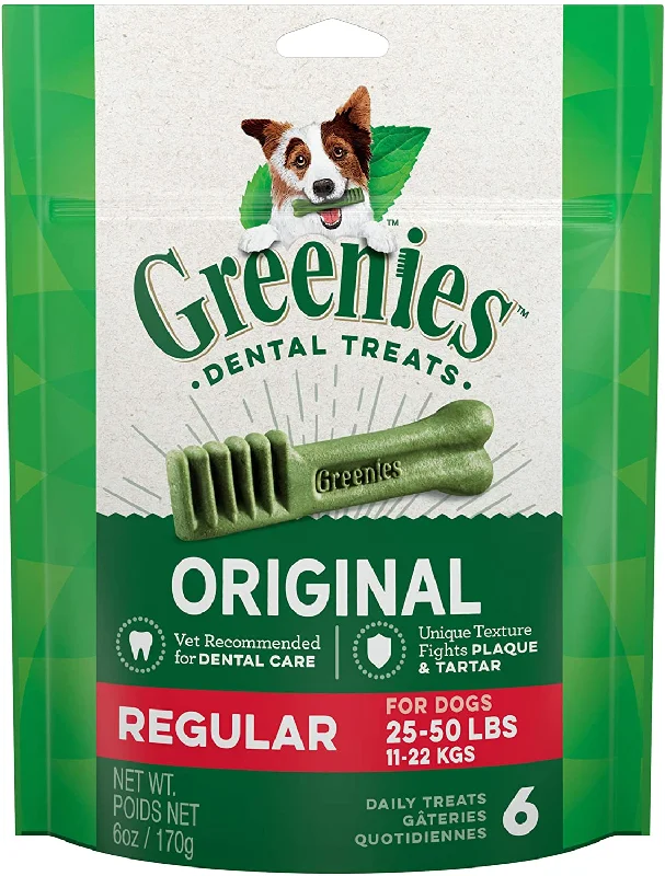 Greenies Original Regular Natural Dental Dog Treats