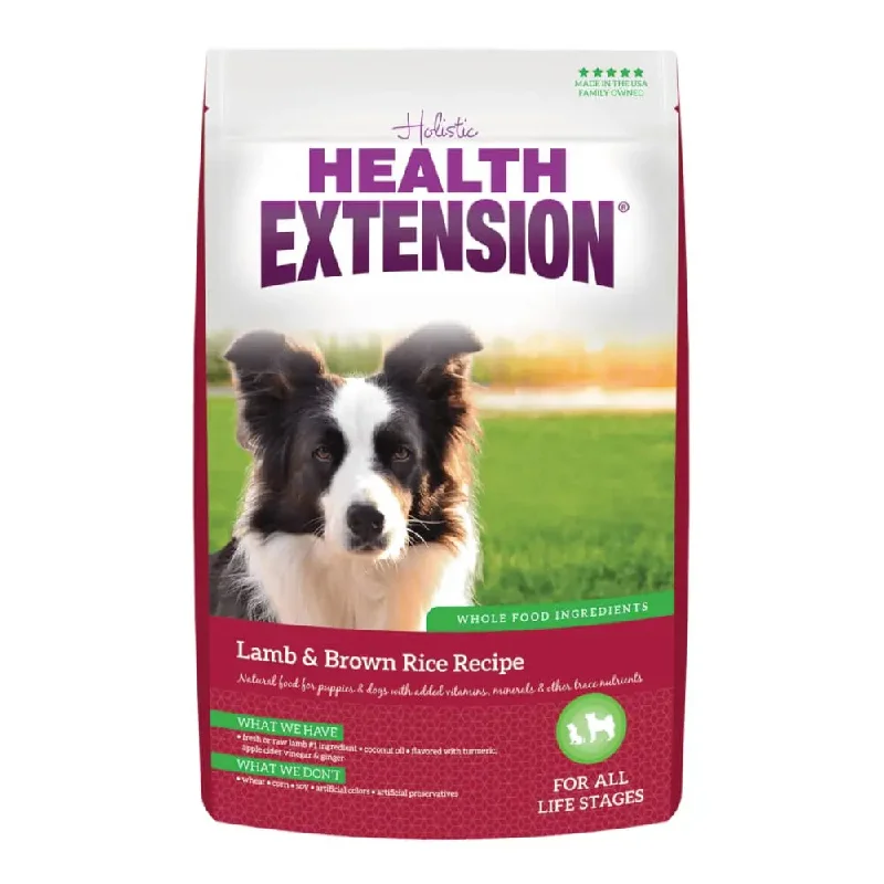 Health Extension Lamb & Brown Rice Dry Dog Food