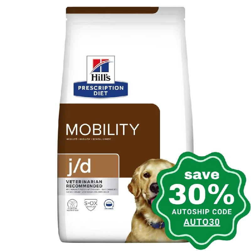 Hill's Prescription Diet - Dry Dog Food - Canine j/d Mobility Care - 27.5LBS