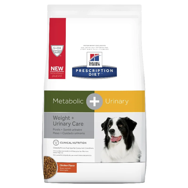 Hills Prescription Diet Dog Metabolic + Urinary Weight and Urinary Care Dry Food 3.85kg