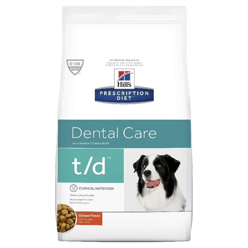 Hills Prescription Diet Dog t/d Dental Care Dry Food 11.3kg