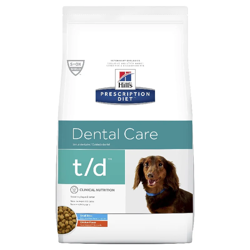 Hills Prescription Diet Dog t/d Dental Care Small Bites Dry Food 2.25kg