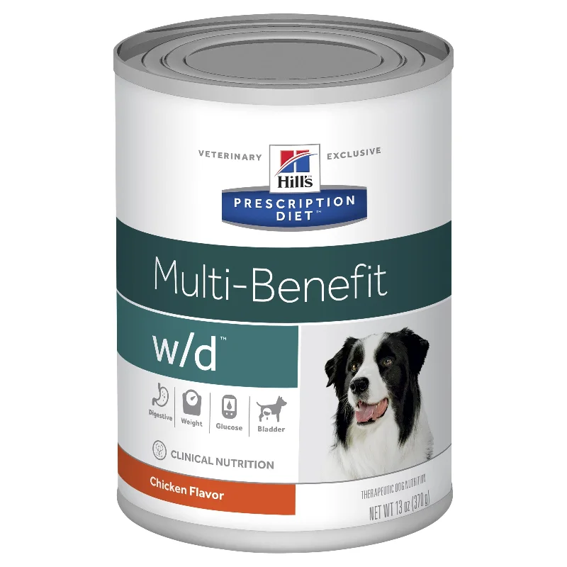 Hills Prescription Diet Dog w/d Multi-Benefit Chicken Wet Food 370g