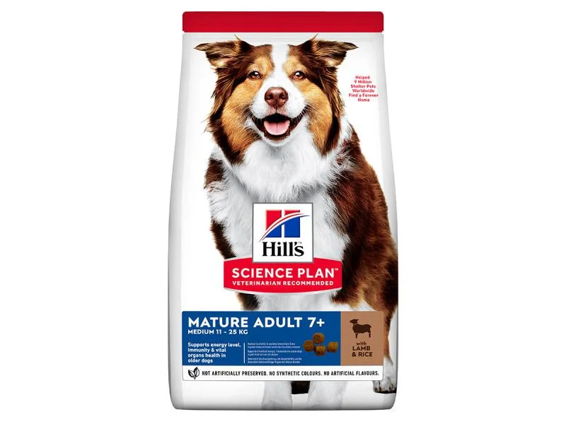 Hill's Science Plan Mature Adult Medium Lamb and Rice Dog Food