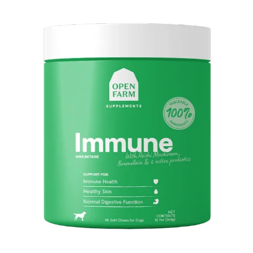 Immune Supplement Chews for Dogs - Dog Supplements - Open Farm