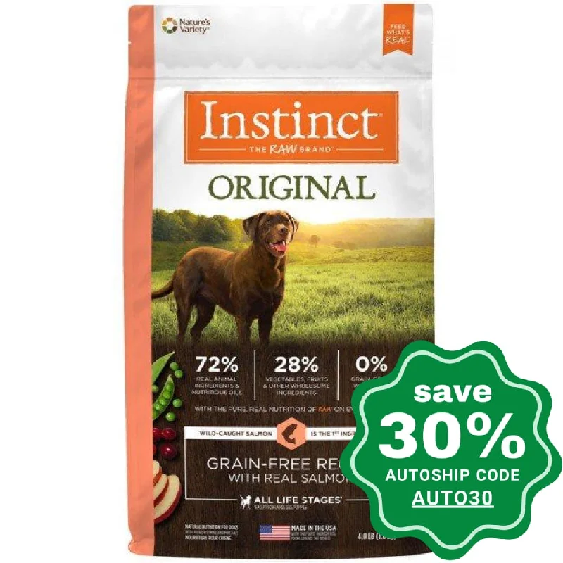 Nature's Variety Instinct - Dog Dry Food - Original Grain-Free with Salmon - 20LB