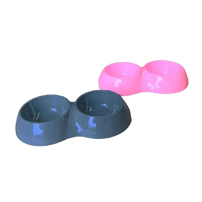 K9 Melanine Double Diner Bowl Assorted Colours