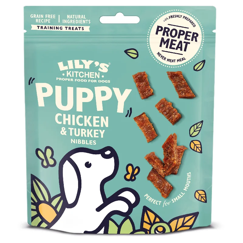 Lilys Kitchen Puppy Nibble C&T Trt 8x70g