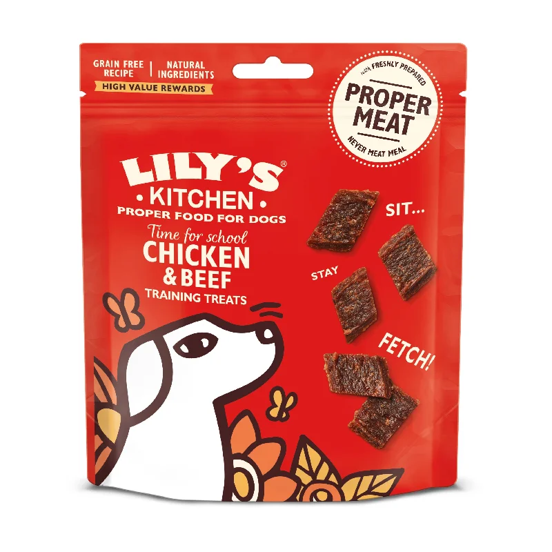 Lilys Kitchen Training Ck&Bf Treat 8x70g