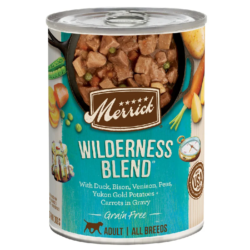 Merrick Grain Free Wilderness Blend Canned Dog Food