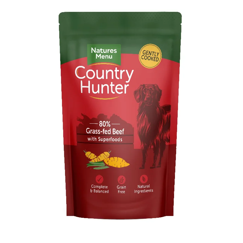 N/Menu Ctry Hunter Dog Pch Beef 3x6x150g