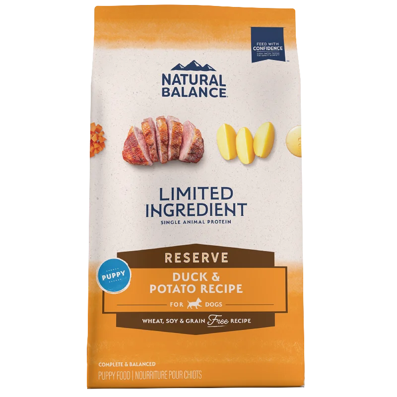 Natural Balance® Limited Ingredient Reserve Grain Free Duck & Potato Puppy Recipe Dry Dog Food