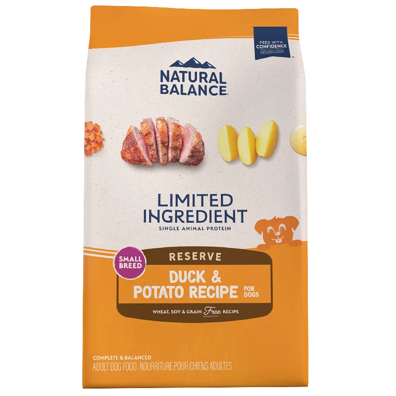 Natural Balance® Limited Ingredient Reserve Grain Free Duck & Potato Small Breed Recipe Dry Dog Food