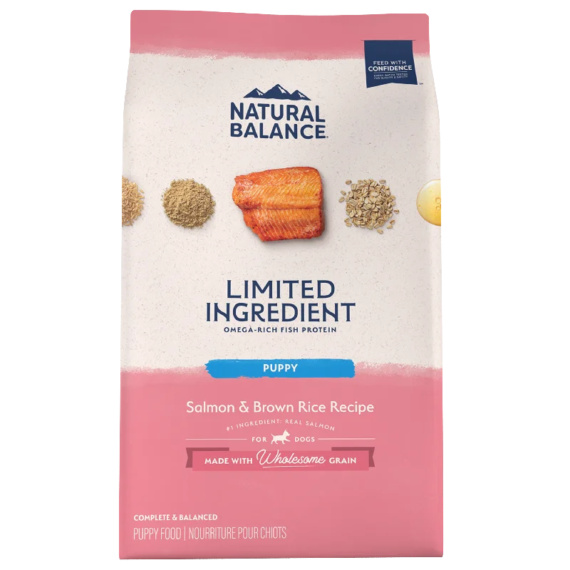 Natural Balance® Limited Ingredient Salmon & Brown Rice Puppy Recipe Dry Dog Food