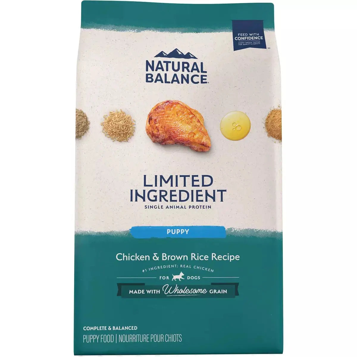 Natural Balance Pet Foods LID Chicken and Brown Rice Puppy Dry Dog Food