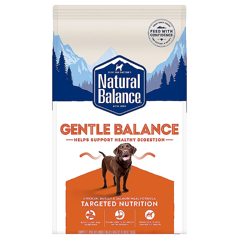 Natural Balance® Targeted Nutrition Gentle Balance Chicken, Barley, & Salmon Meal Recipe Dry Dog Food