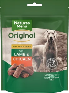 Natures Menu Dog Treat Lamb & Chicken BIG PACK 120g