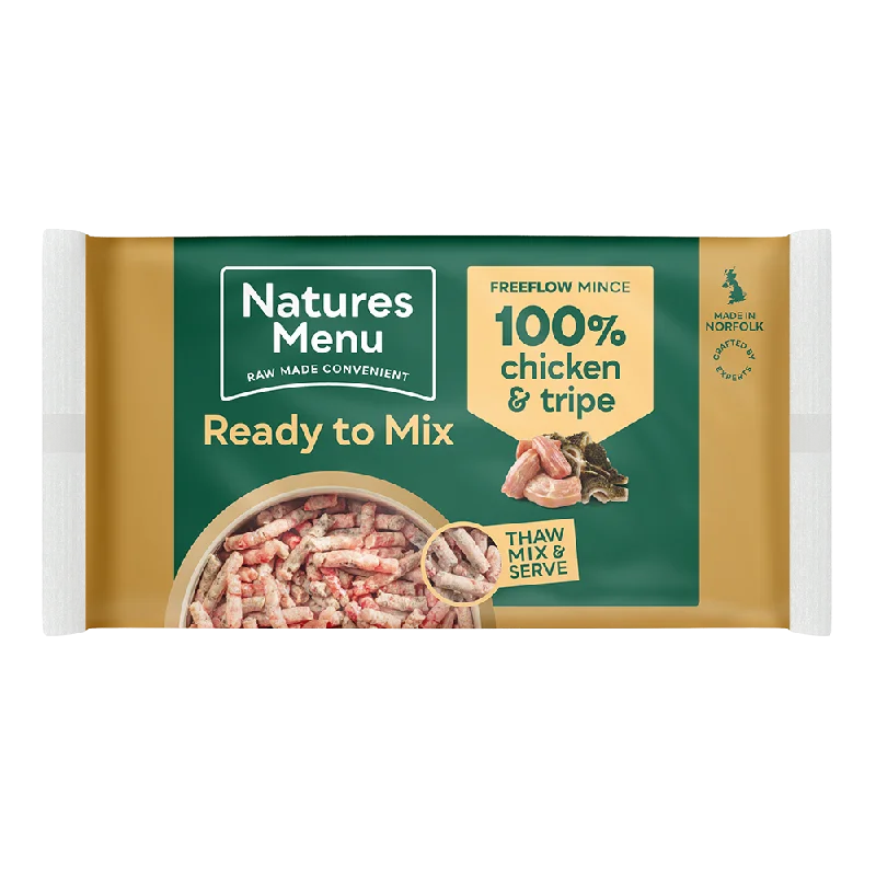 Natures Menu Freeflow Minced Chicken & Tripe 2kg