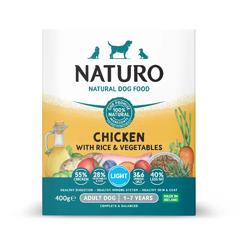 Naturo Adult Light Chick R&V Tray 7x400g