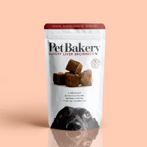 Pet Bakery Liver Brownies