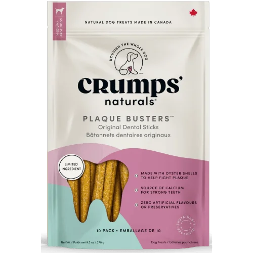 Plaque Busters Original Dog Chew - Crumps' Naturals