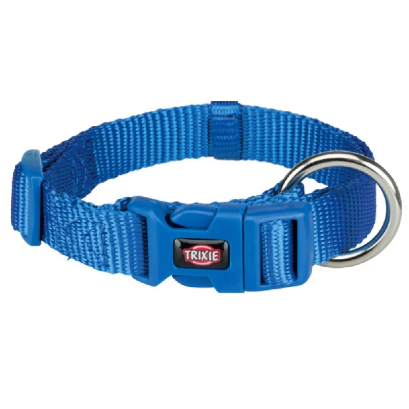 Trixie Premium Collar, S - M (30-45 cm/15mm), Royal Blue