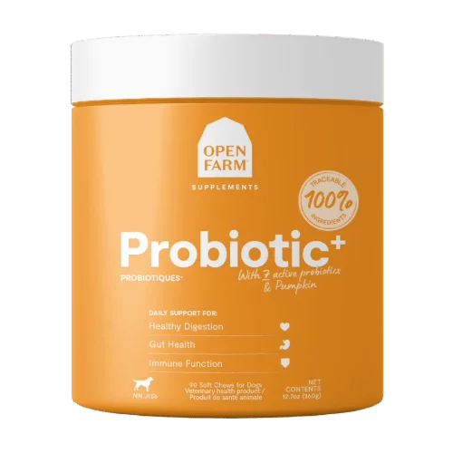 Probiotic Supplement Chews for Dogs - Dog Supplements - Open Farm