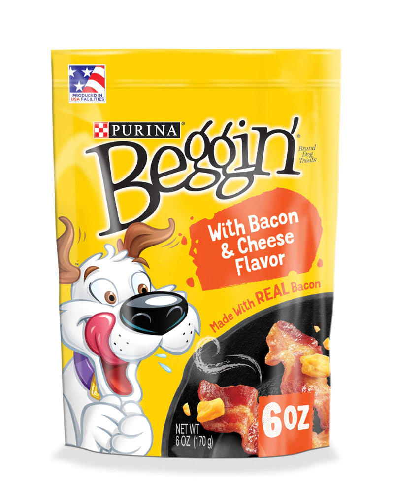 PURINA BEGGIN STRP CHEESE & BACON