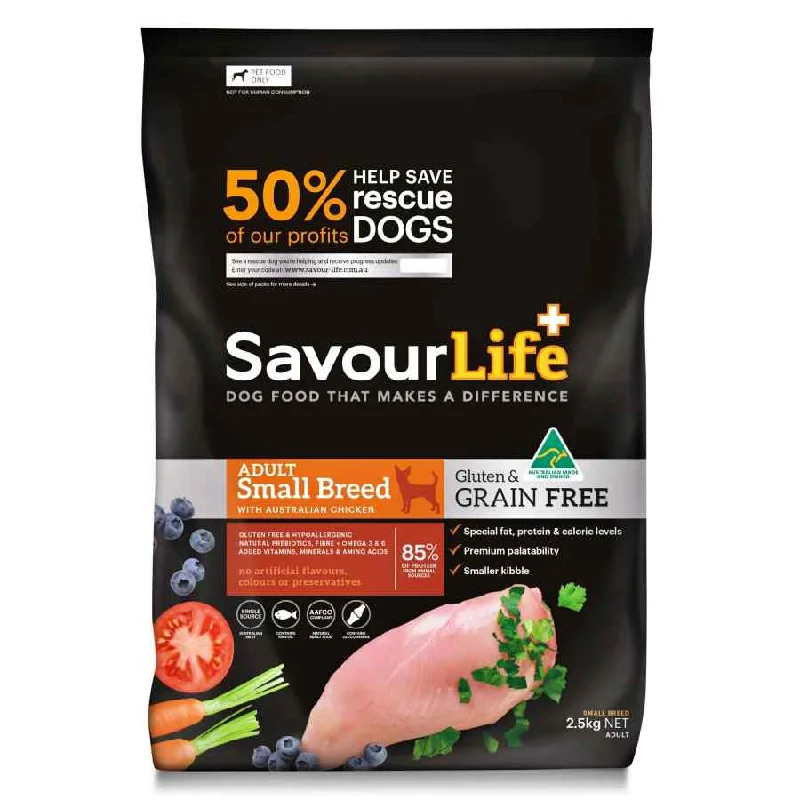 SavourLife Grain Free Adult Small Breed Chicken 2.5kg